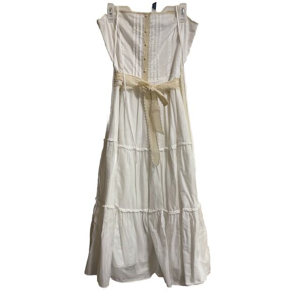 Robert Rodriguez Sz 10 Dress Romantic Tiered Lined Castlecore Peasant Prairie - Picture 1 of 14